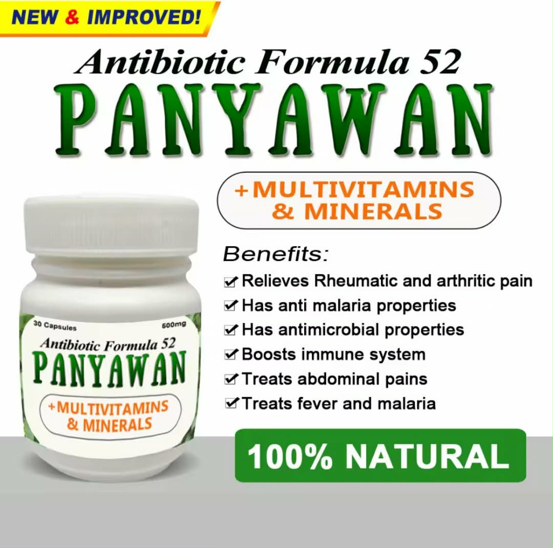 ANTIBIOTIC FORMULA 52 PANYAWAN CAPSULE + Multivitamins & Minerals