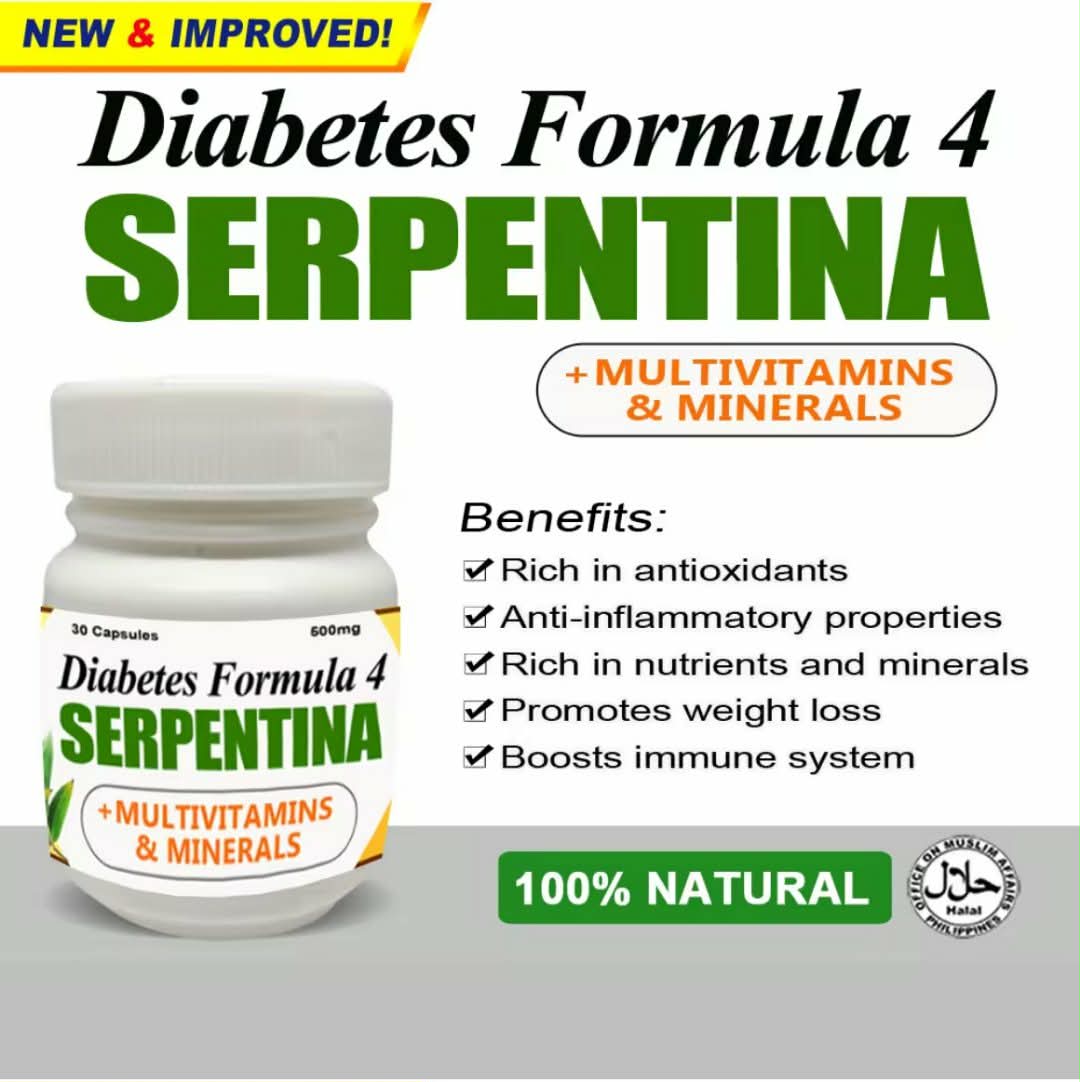 Diabetes Formula 4 Serpentina + Multivitamins & Vitamins