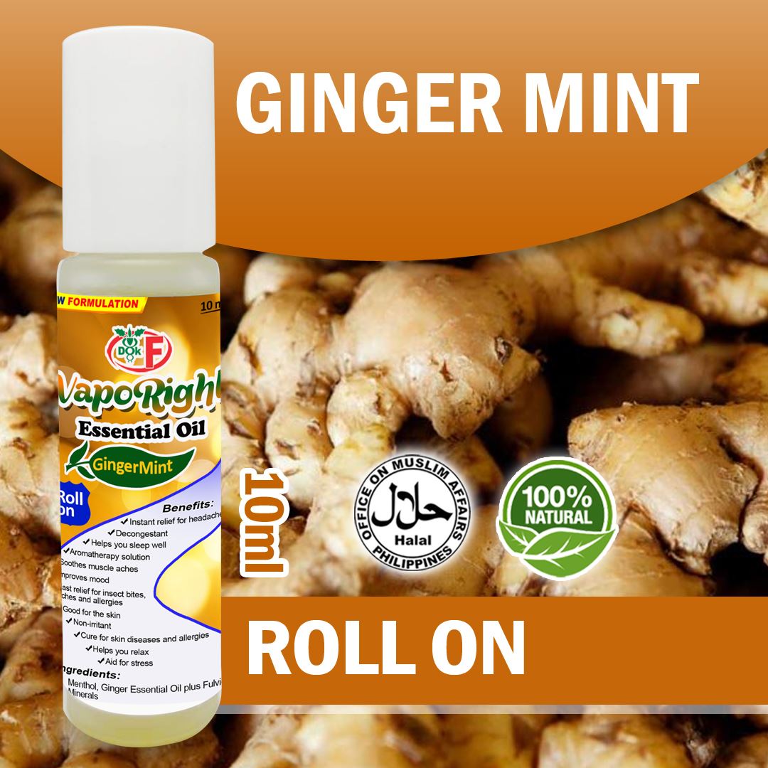 VAPORIGHT ESSENTIAL OIL – GINGER MINT