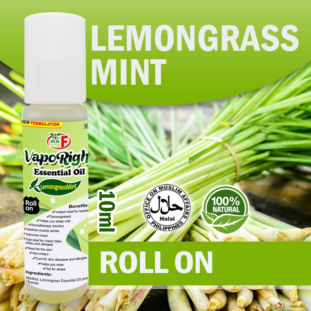 VAPORIGHT ESSENTIAL OIL – LEMONGRASS MINT