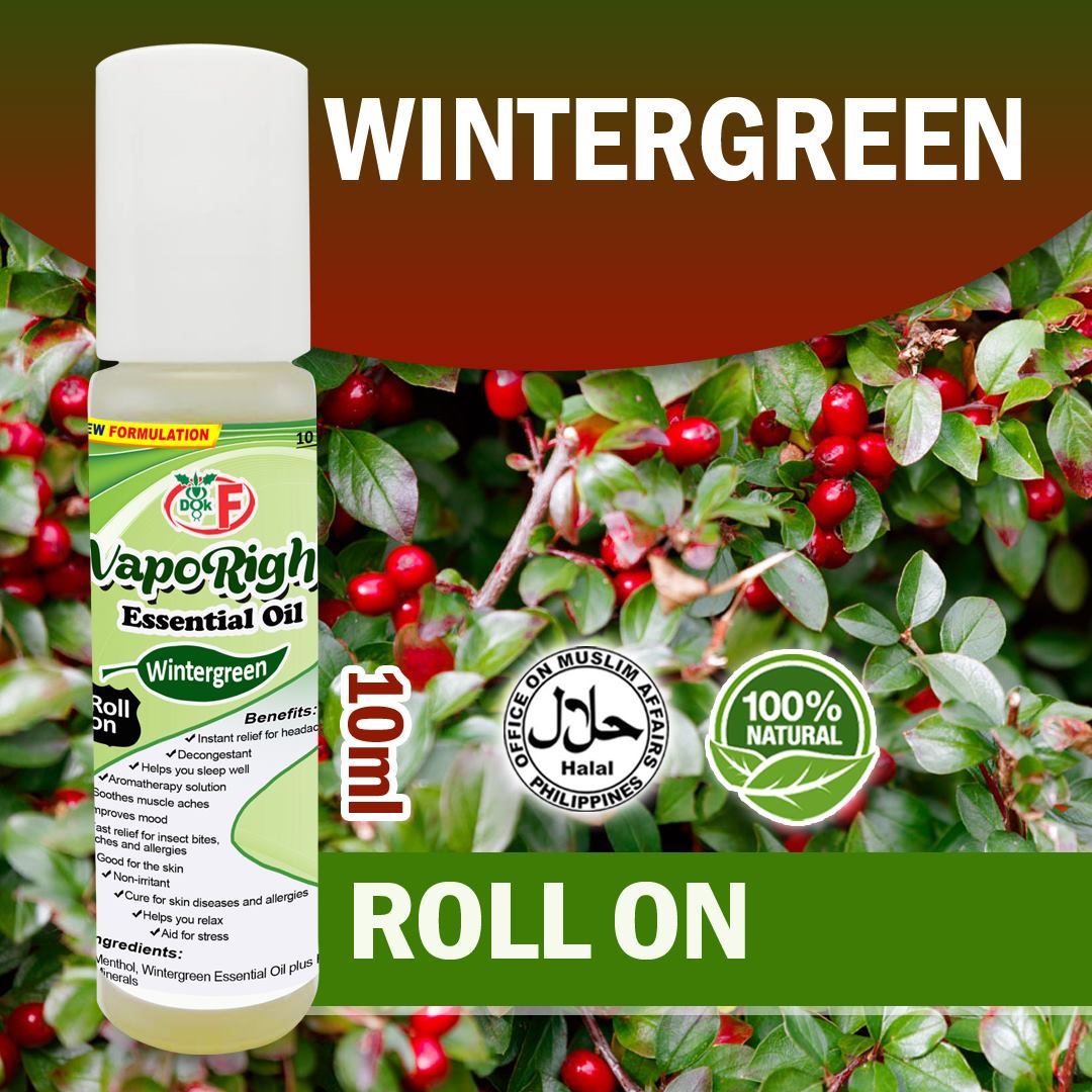 VAPORIGHT ESSENTIAL OIL – WINTERGREEN MINT