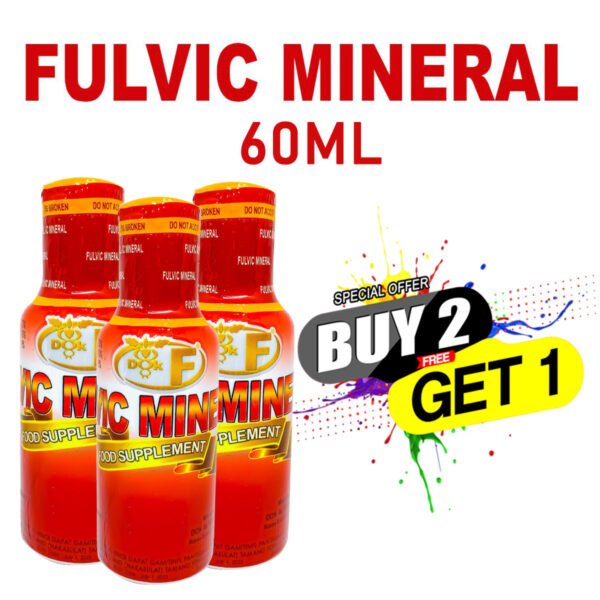 Dok F Fulvic Mineral (Dok F Big 60ml) BUY 1take2